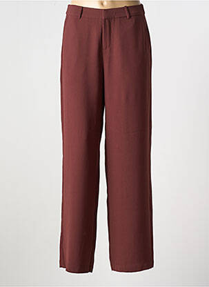 Pantalon drept închidere cu fermoar sub clapetă cu cârlig mărime normală violet CREAM femeie