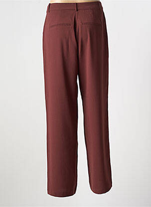 Pantalon drept închidere cu fermoar sub clapetă cu cârlig mărime normală violet CREAM femeie