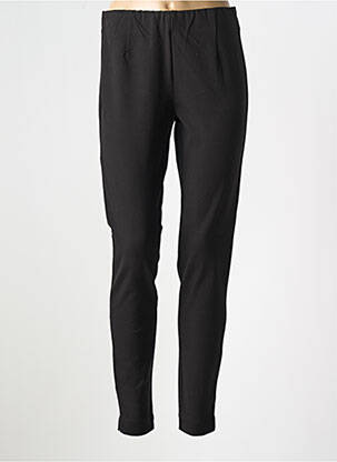 Pantalon slim talie elastică mărime normală negru MASAI femeie