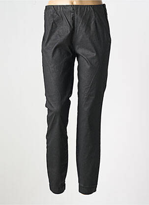 Pantalon slim talie elastică negru MASAI femeie