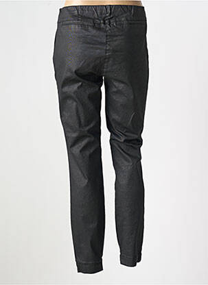 Pantalon slim talie elastică negru MASAI femeie