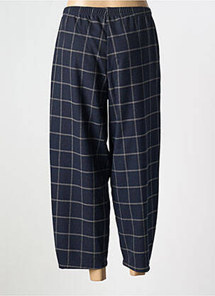 Pantalon larg buzunare mărime normală albastru G!OZE femeie