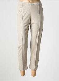 Pantalon 7/8 talie elastică mărime normală bej G!OZE femme