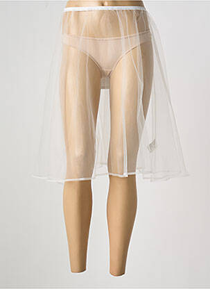 Jupon/Fond de rochie alb MYRINE femeie