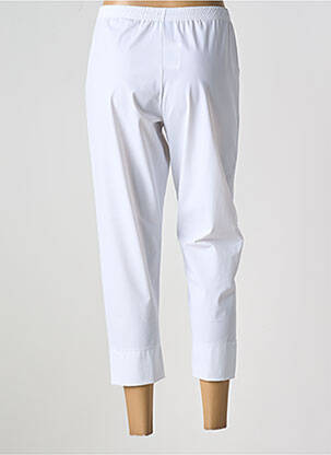 Pantalon trei sferturi elasticitate mărime normală alb G!OZE femeie