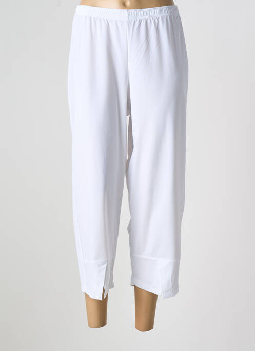 Pantalon 7/8 alb G!OZE femeie