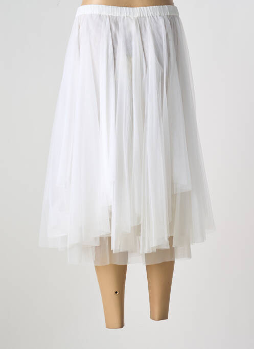 Fustă midi alb RHUM RAISIN femeie