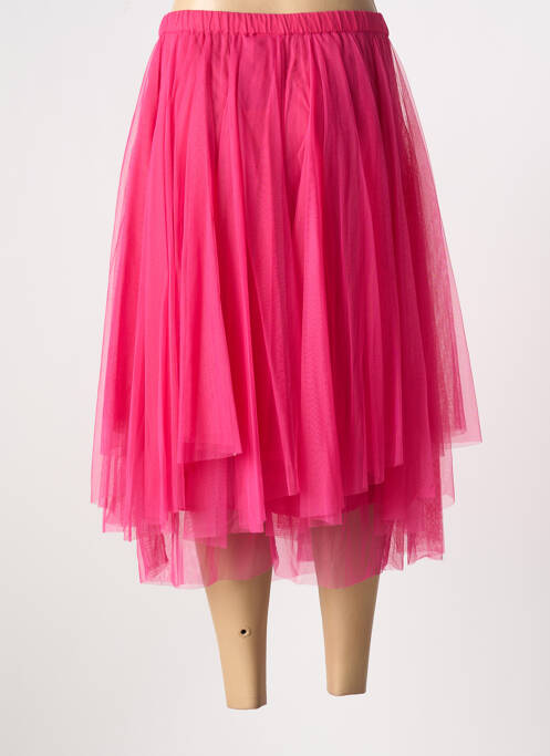 Fustă midi roz RHUM RAISIN femeie