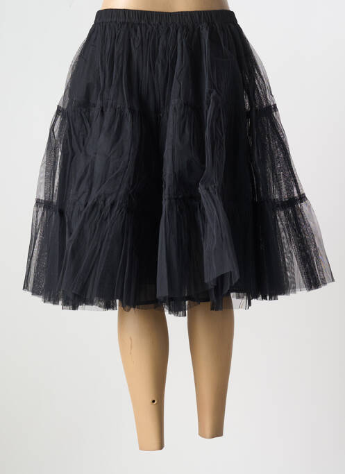 Jupon/fond de rochie croială evazată negru RHUM RAISIN femme