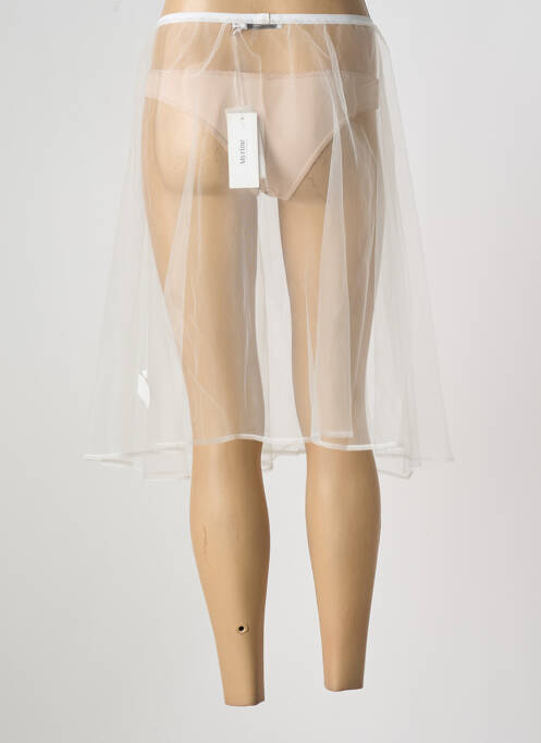 Jupon/Fond de rochie alb MYRINE femeie