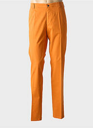 Pantalon chino elasticitate mărime normală portocaliu MEYER homme