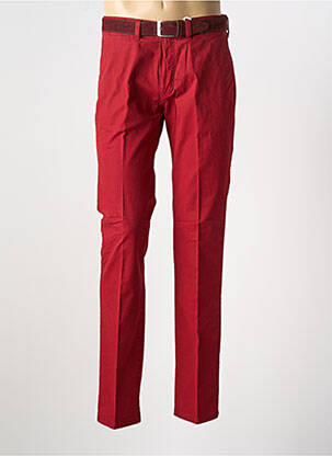 Pantalon chino buzunare roșu PIONEER bărbat