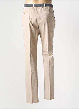 Pantalon slim elasticitate mărime normală bej MONSIEUR HECTOR bărbat