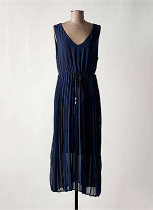 Rochie lungă albastru CREAM femeie