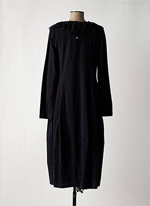 Rochie midi mâneci lungi mâneci lungi negru RHUM RAISIN femeie