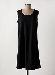 Rochie midi fără mâneci fără mâneci negru G!OZE femme