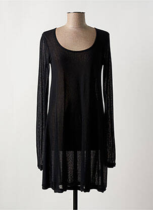Jupon/fond de rochie talie elastică negru MYRINE femeie