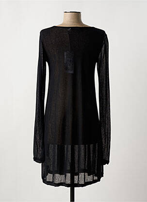 Jupon/fond de rochie talie elastică negru MYRINE femeie