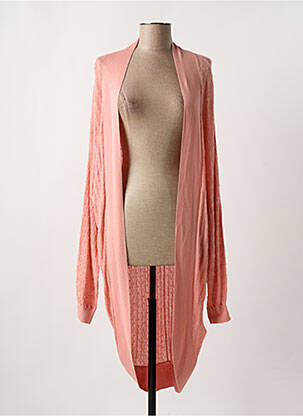 Vestă cu mâneci lungi roz ZILCH femeie