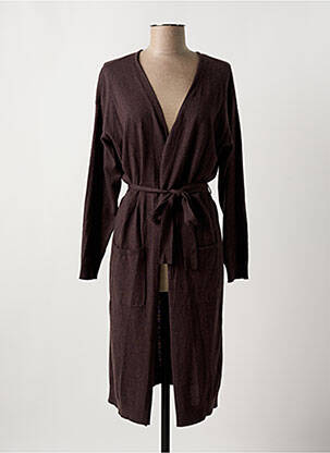 Vestă cu mâneci lungi maro CREAM femeie