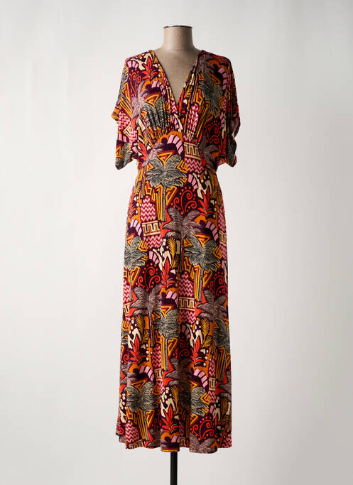 Rochie lungă portocaliu SURKANA femeie