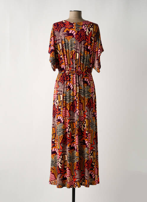 Rochie lungă portocaliu SURKANA femeie