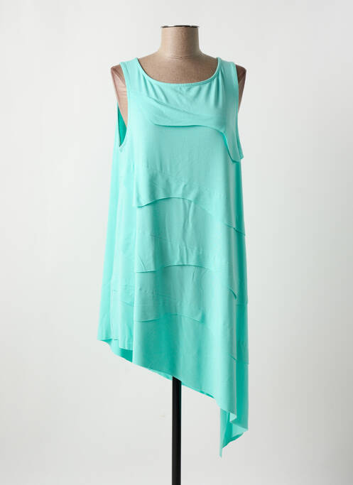 Tunică fără mâneci albastru OZAI N KU femeie