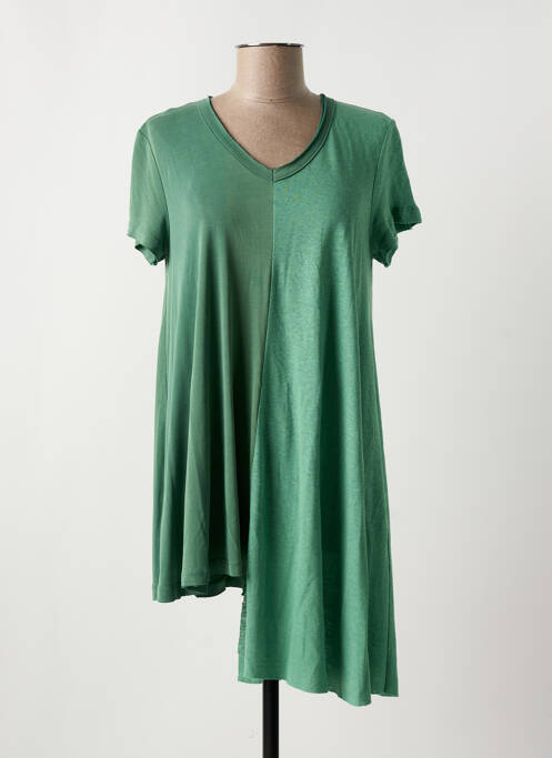 Tunică mâneci scurte verde OZAI N KU femeie