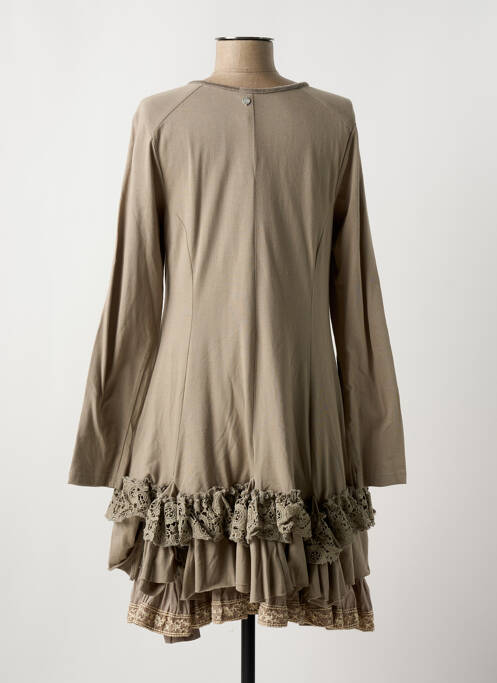 Rochie midi maro RHUM RAISIN femeie