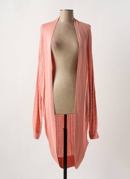 Vestă cu mâneci lungi roz ZILCH femeie