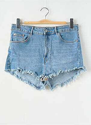 Șort țesătură denim mărime normală albastru ZARA femeie