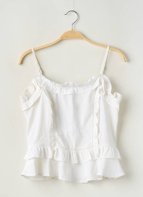 Top alb MADEMOISELLE.R femeie