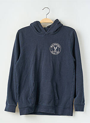 Hanorac cu glugă albastru KARIBAN băiat