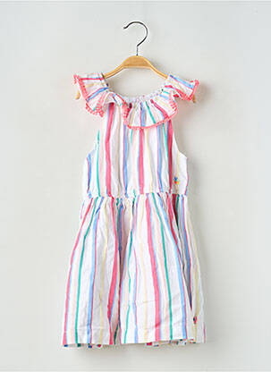 Rochie midi fără mâneci fără mâneci alb SERGENT MAJOR fată