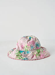 Pălărie imprimeu floral roz NKY fille