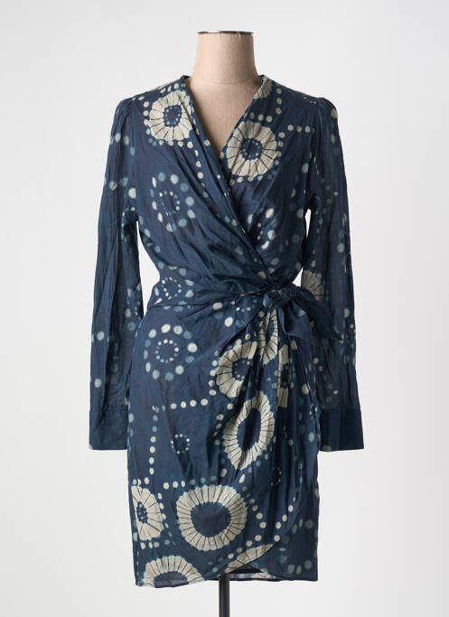 Rochie midi albastru MARE DI LATTE femeie