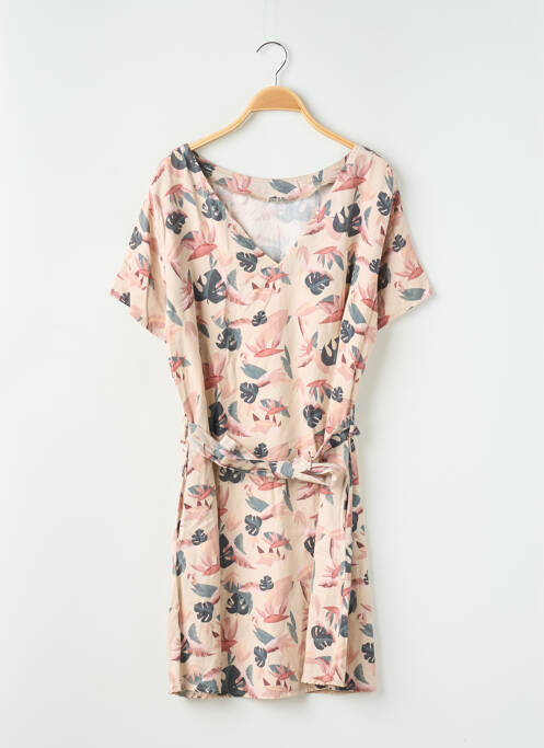 Rochie midi bej SANS MARQUE femeie