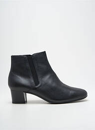 Botine/ghete material neted toc de 4 la 6 cm negru ACADEMY CONFORT femme