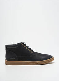 Botine/ghete branț detașabil vârf rotund negru KICKERS băiat