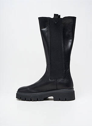 Botine/ghete material neted toc de 4 la 6 cm negru TAMARIS femeie