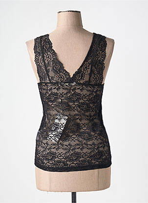 Top elasticitate fără mâneci negru CREAM femeie