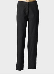 Pantalon drept elasticitate mărime normală negru MES SOEURS ET MOI femeie