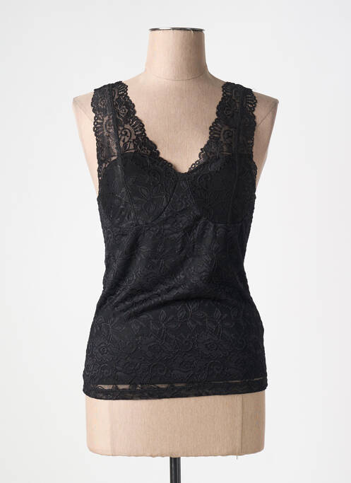 Top negru CREAM femeie