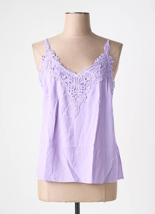 Top violet CREAM femeie
