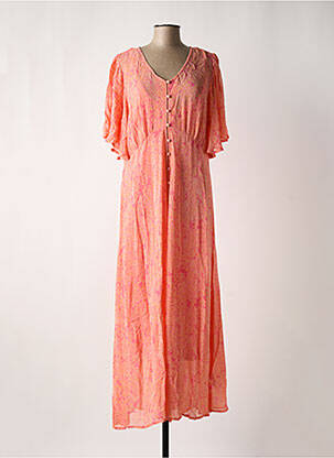 Rochie lungă portocaliu CREAM femeie