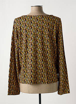 Tricou mâneci lungi mâneci lungi maro SURKANA femeie