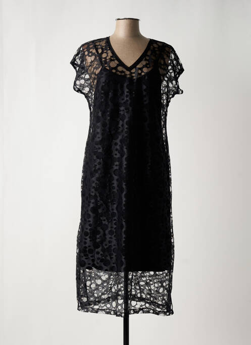 Rochie midi negru MALOKA femeie