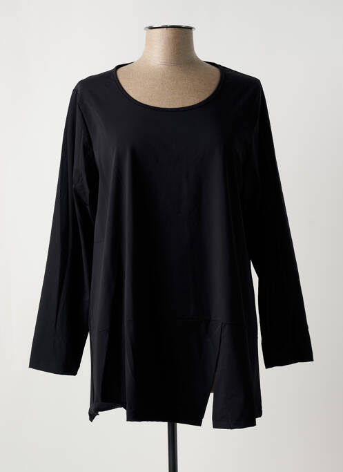 Tunică mâneci lungi negru G!OZE femeie