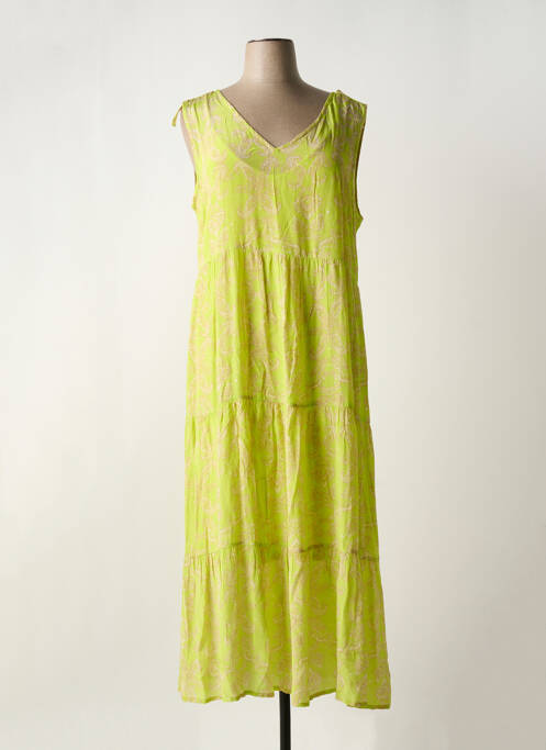 Rochie lungă verde CREAM femeie