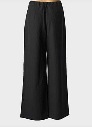 Pantalon drept talie elastică negru CREAM femeie